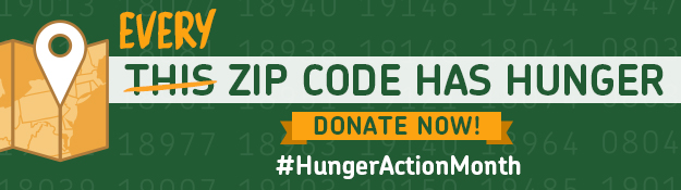 Hunger Action Month 2017 Banner